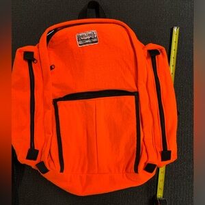 RARE Battle Lake Outdoors Polartuff Neon Orange Hunting Backpack USA
